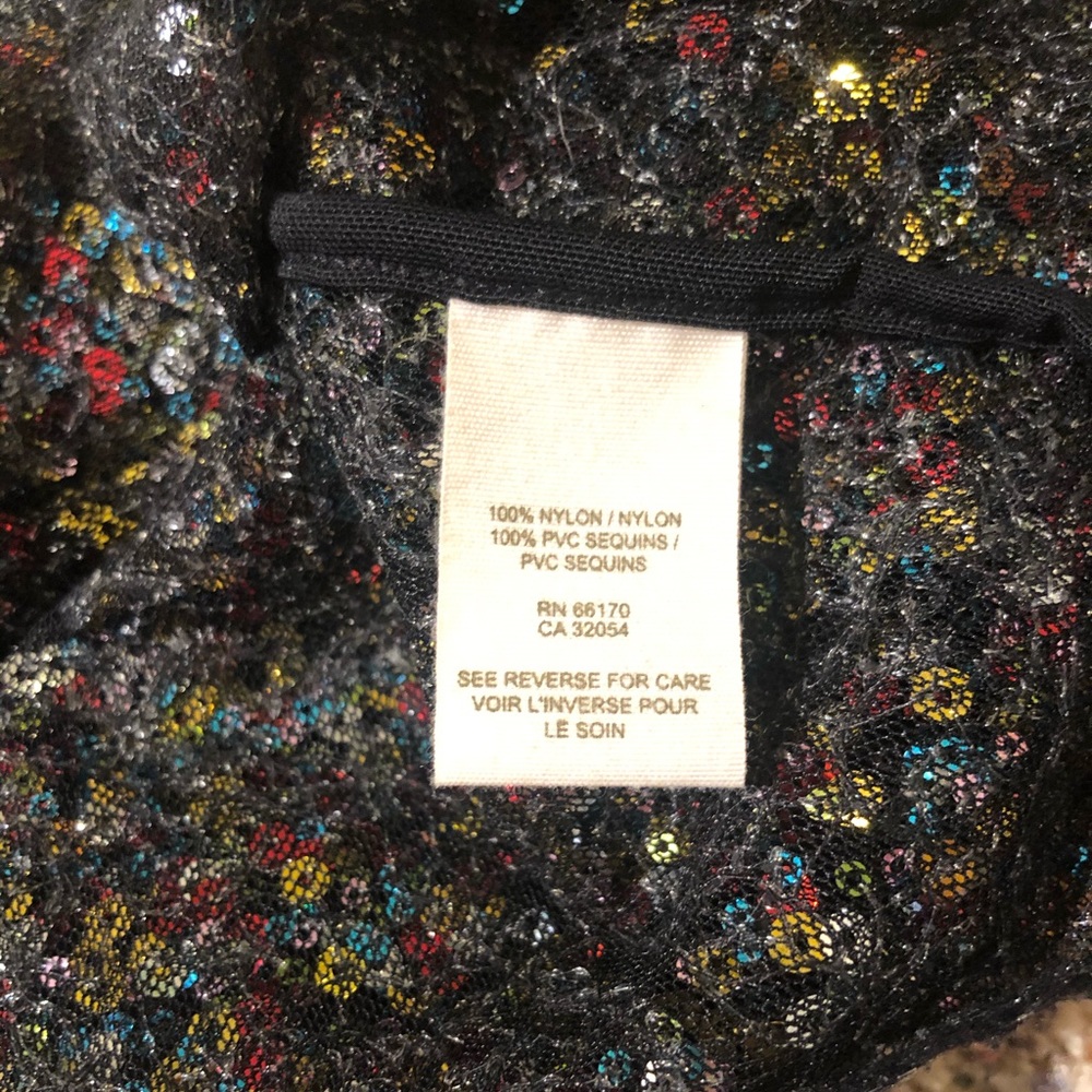 Free People Multicolor Sequin Slip Dress - Size M - Picture 5 of 5